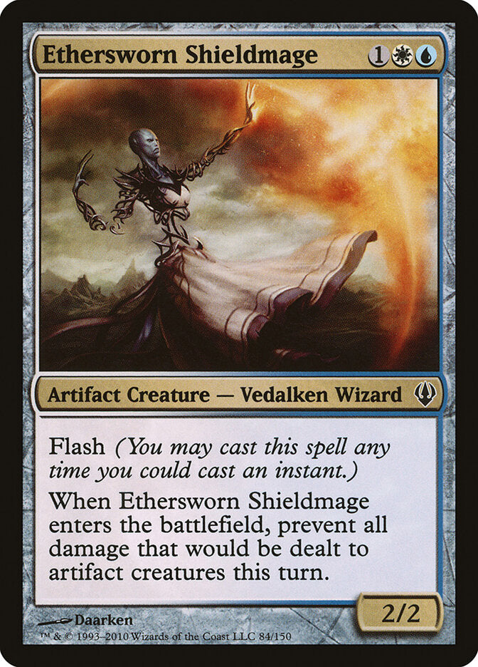 Magi-Protetor Etherólatra / Ethersworn Shieldmage - Magic: The Gathering - MoxLand