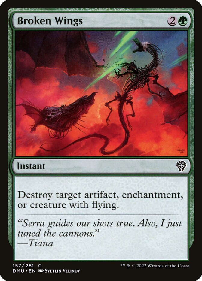 Asas Quebradas / Broken Wings - Magic: The Gathering - MoxLand