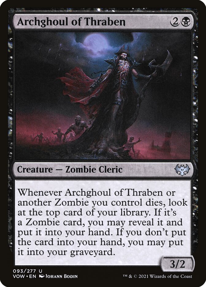 Arquicarniçal de Thraben / Archghoul of Thraben - Magic: The Gathering - MoxLand