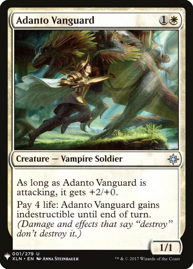 Vanguarda de Adanto / Adanto Vanguard - Magic: The Gathering - MoxLand