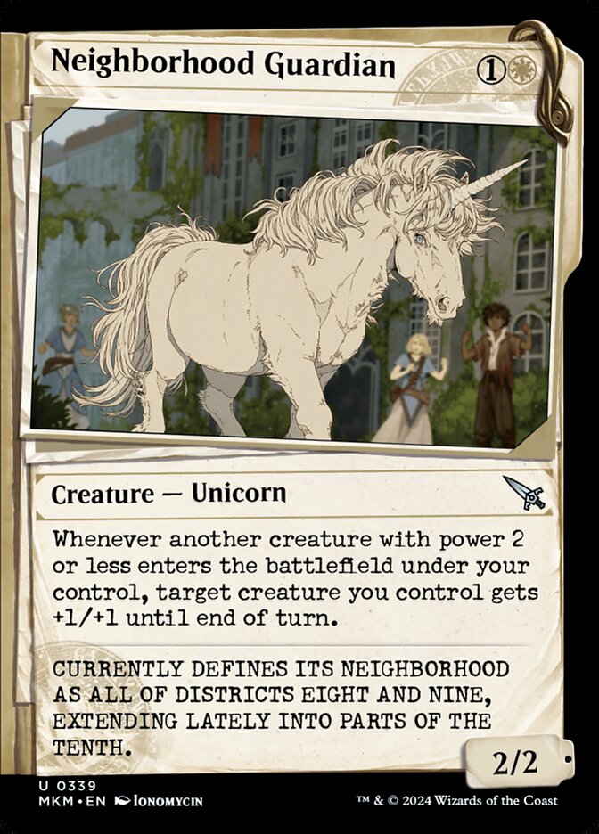 Guardião da Vizinhança / Neighborhood Guardian - Magic: The Gathering - MoxLand