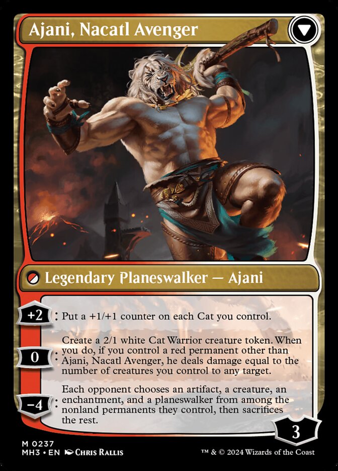 Ajani, Pária Nacatl / Ajani, Nacatl Pariah - Magic: The Gathering - MoxLand