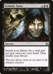 Tutor Diabólico / Diabolic Tutor - Magic: The Gathering - MoxLand