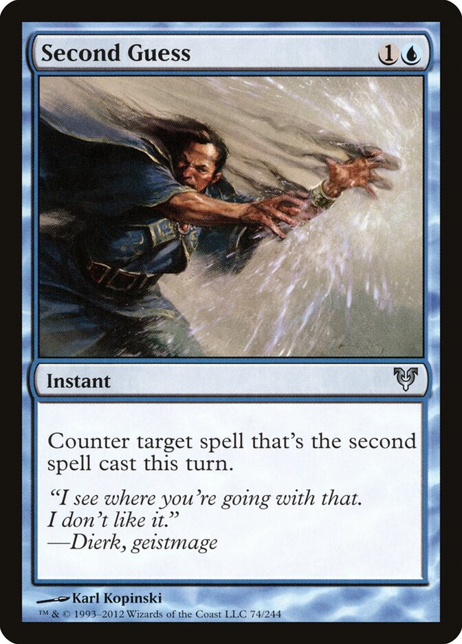 Antecipação / Second Guess - Magic: The Gathering - MoxLand