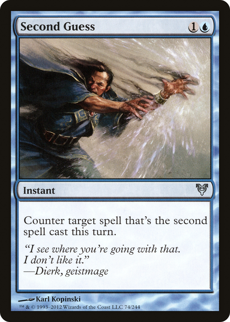 Antecipação / Second Guess - Magic: The Gathering - MoxLand