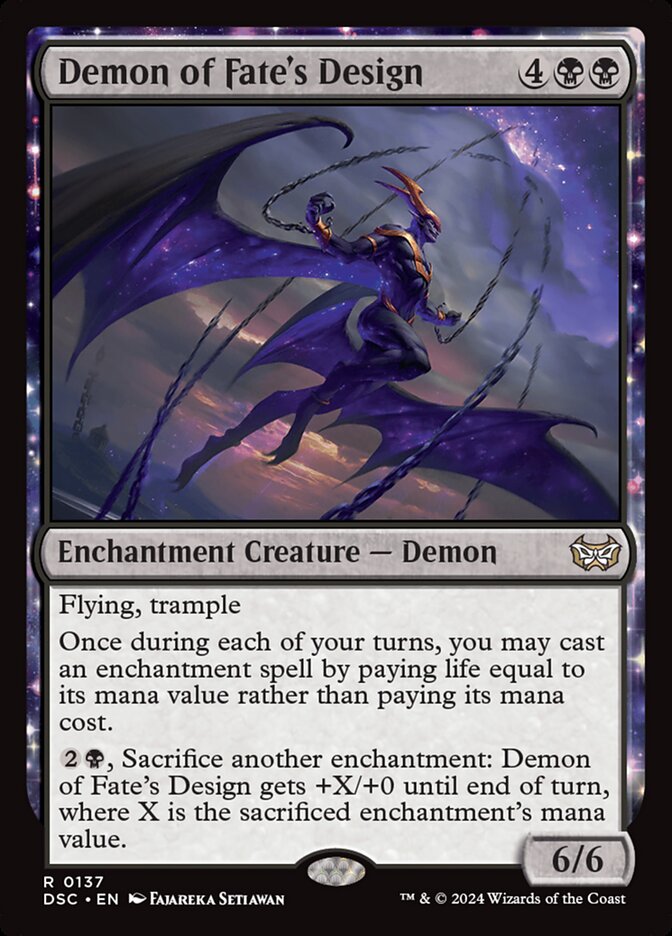 Demon of Fate's Design / Demon of Fate's Design - Magic: The Gathering - MoxLand