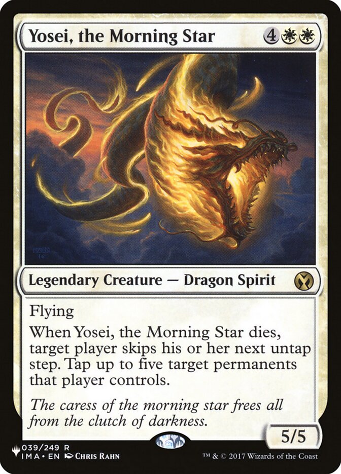 Yosei, a Estrela da Manhã / Yosei, the Morning Star - Magic: The Gathering - MoxLand
