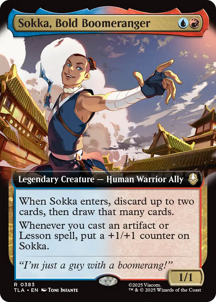 Sokka, Bumeranguista Ousado / Sokka, Bold Boomeranger - Magic: The Gathering - MoxLand