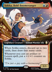 Sokka, Bumeranguista Ousado / Sokka, Bold Boomeranger - Magic: The Gathering - MoxLand