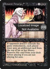 Demonic Attorney - Magic: The Gathering - MoxLand