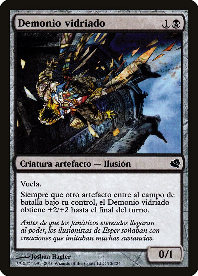 Demônio Vitrificado / Glaze Fiend - Magic: The Gathering - MoxLand