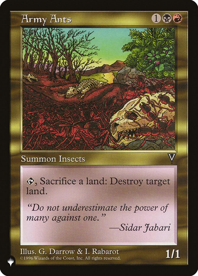 Formigas de Correição / Army Ants - Magic: The Gathering - MoxLand