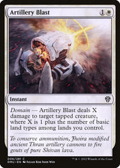 Rajada de Artilharia / Artillery Blast - Magic: The Gathering - MoxLand