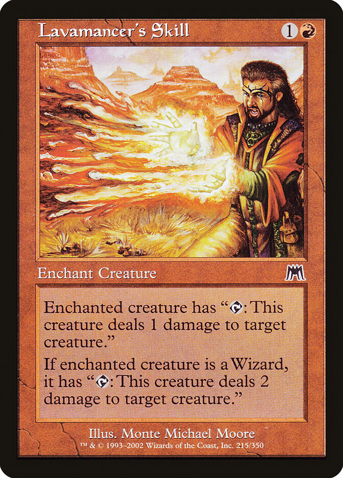 Perícia do Lavamante / Lavamancer's Skill - Magic: The Gathering - MoxLand