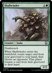 Serpente da Caveira / Skullwinder - Magic: The Gathering - MoxLand