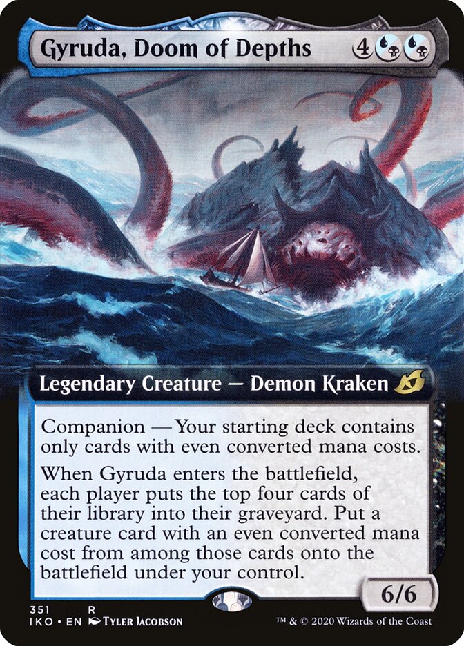 Gyruda, Ruína das Profundezas / Gyruda, Doom of Depths - Magic: The Gathering - MoxLand