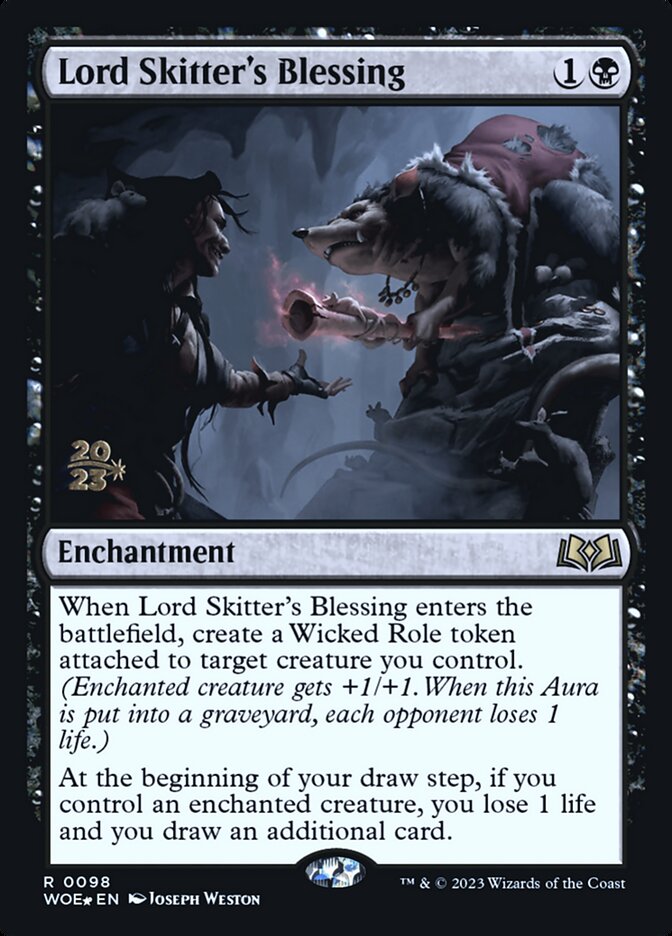 Bênção do Lorde Esgueiro / Lord Skitter's Blessing - Magic: The Gathering - MoxLand