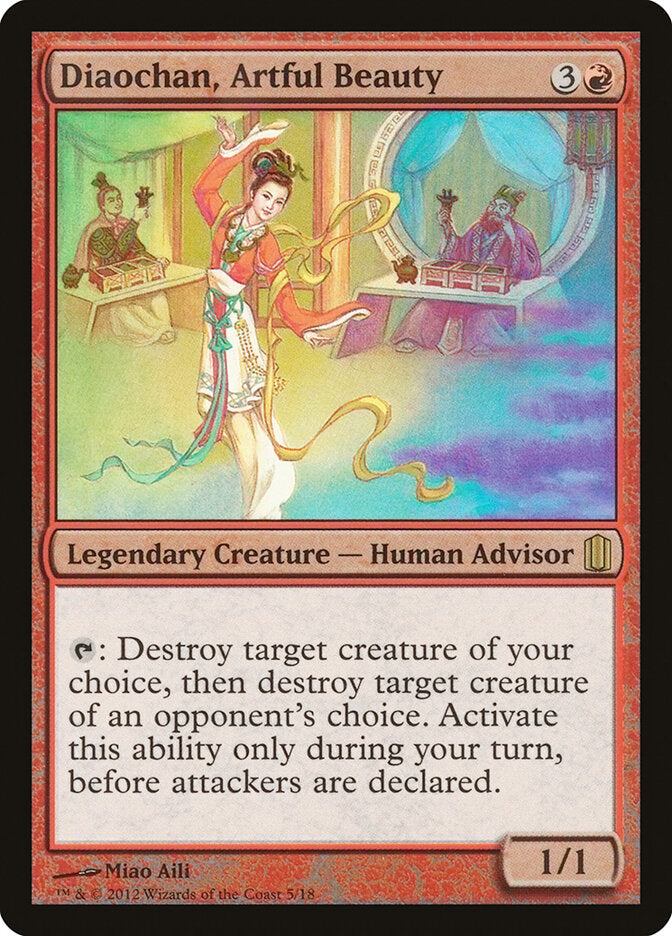 Diaochan, Artful Beauty / Diaochan, Artful Beauty - Magic: The Gathering - MoxLand
