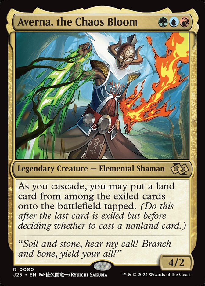 Averna, o Florescer do Caos / Averna, the Chaos Bloom - Magic: The Gathering - MoxLand