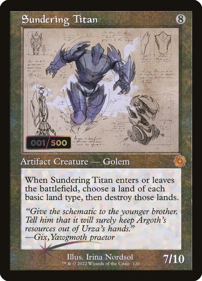 Titã Esfacelador / Sundering Titan - Magic: The Gathering - MoxLand