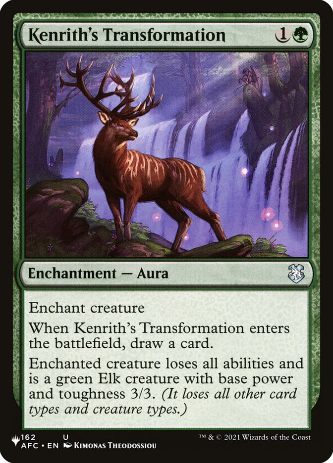 Transformação de Kenrith / Kenrith's Transformation - Magic: The Gathering - MoxLand