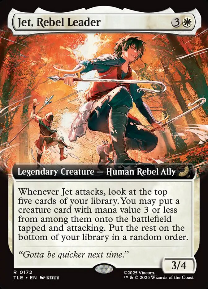Jato, Líder Rebelde / Jet, Rebel Leader - Magic: The Gathering - MoxLand