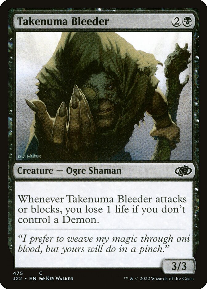 Sangrador de Takenuma / Takenuma Bleeder - Magic: The Gathering - MoxLand