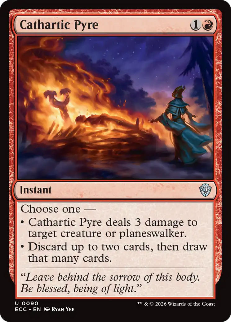 Pira Catártica / Cathartic Pyre - Magic: The Gathering - MoxLand
