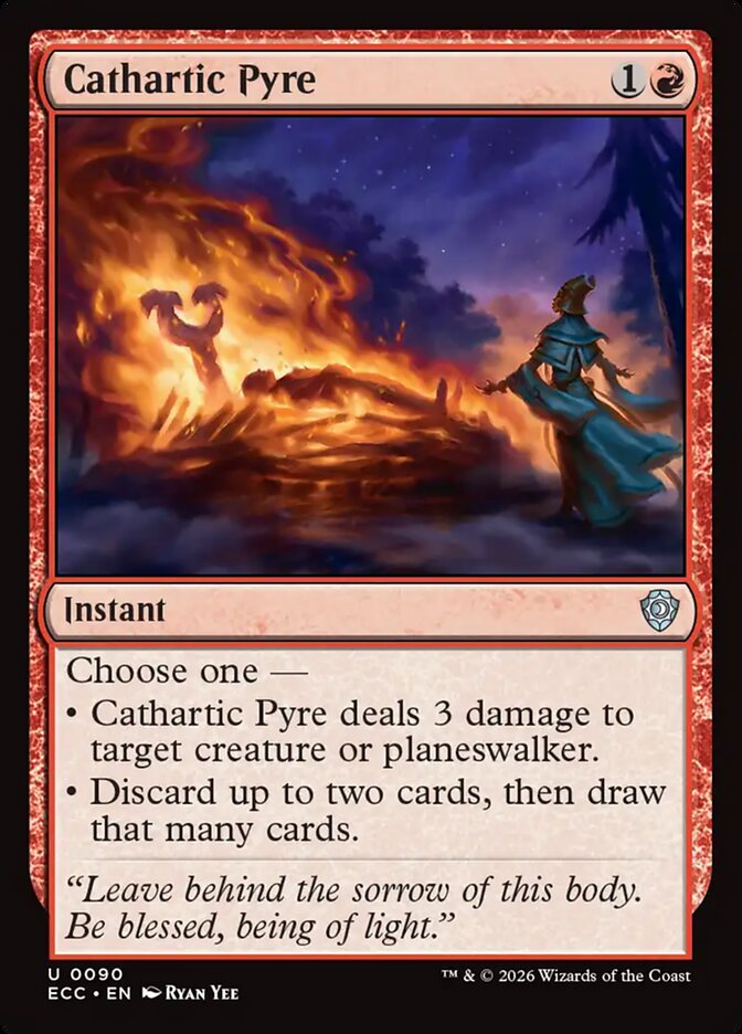 Pira Catártica / Cathartic Pyre - Magic: The Gathering - MoxLand