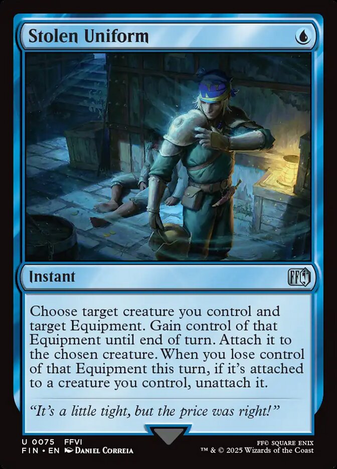 Uniforme Roubado / Stolen Uniform - Magic: The Gathering - MoxLand
