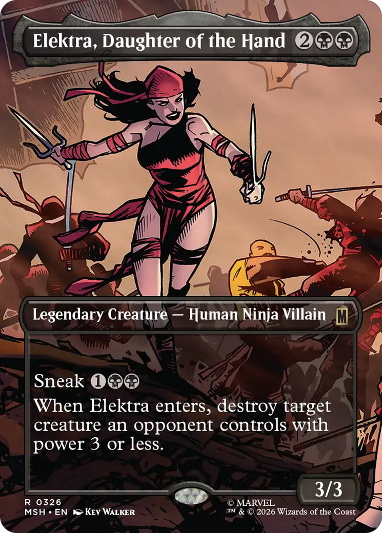 Elektra, Daughter of the Hand - Magic: The Gathering - MoxLand