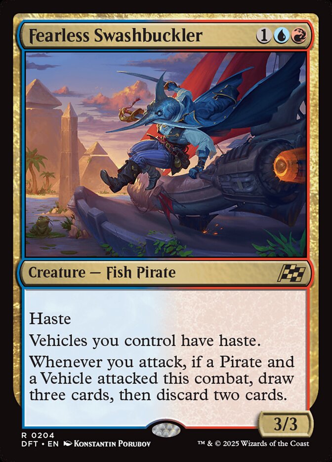 Espadachim Destemida / Fearless Swashbuckler - Magic: The Gathering - MoxLand