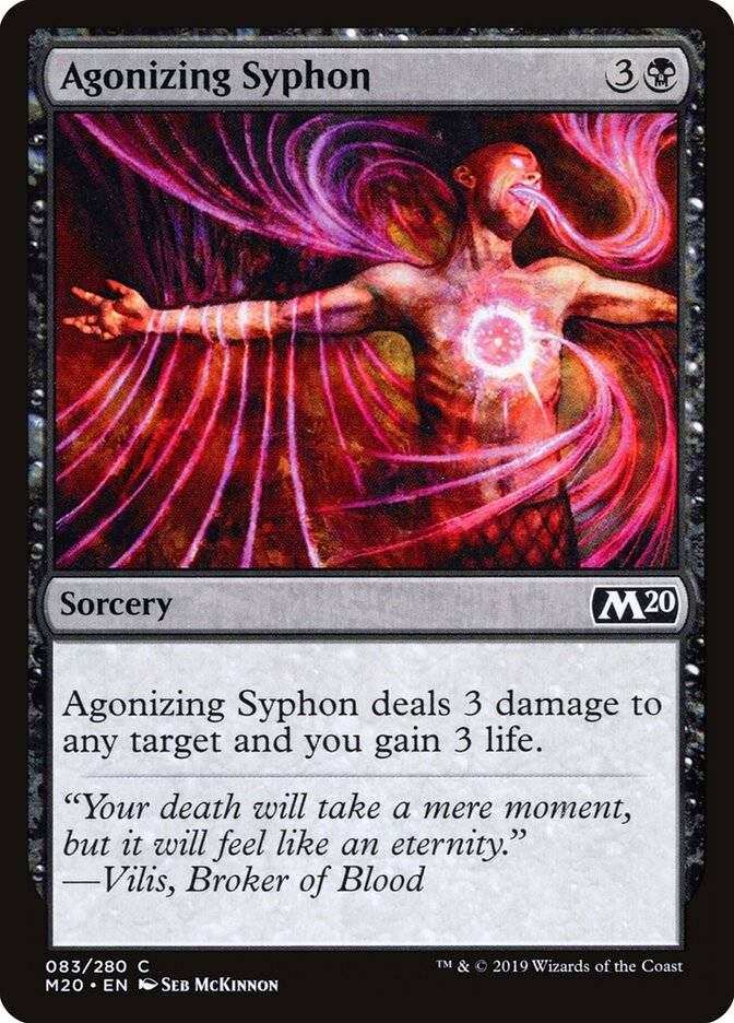 Sifão Agonizante / Agonizing Syphon - Magic: The Gathering - MoxLand