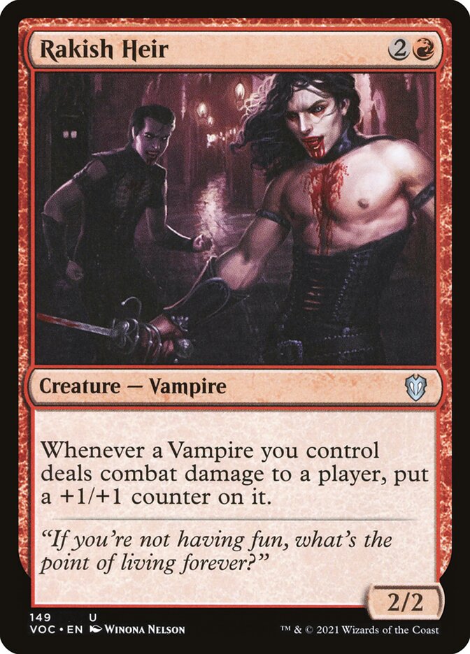 Herdeiro Libertino / Rakish Heir - Magic: The Gathering - MoxLand