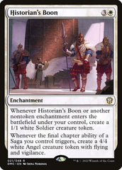 Dádiva do Historiador / Historian's Boon - Magic: The Gathering - MoxLand