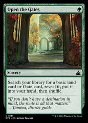 Abrir os Portões / Open the Gates - Magic: The Gathering - MoxLand