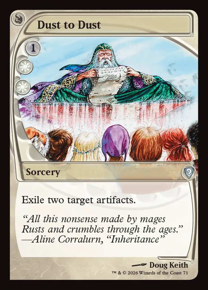 Pó ao Pó / Dust to Dust - Magic: The Gathering - MoxLand