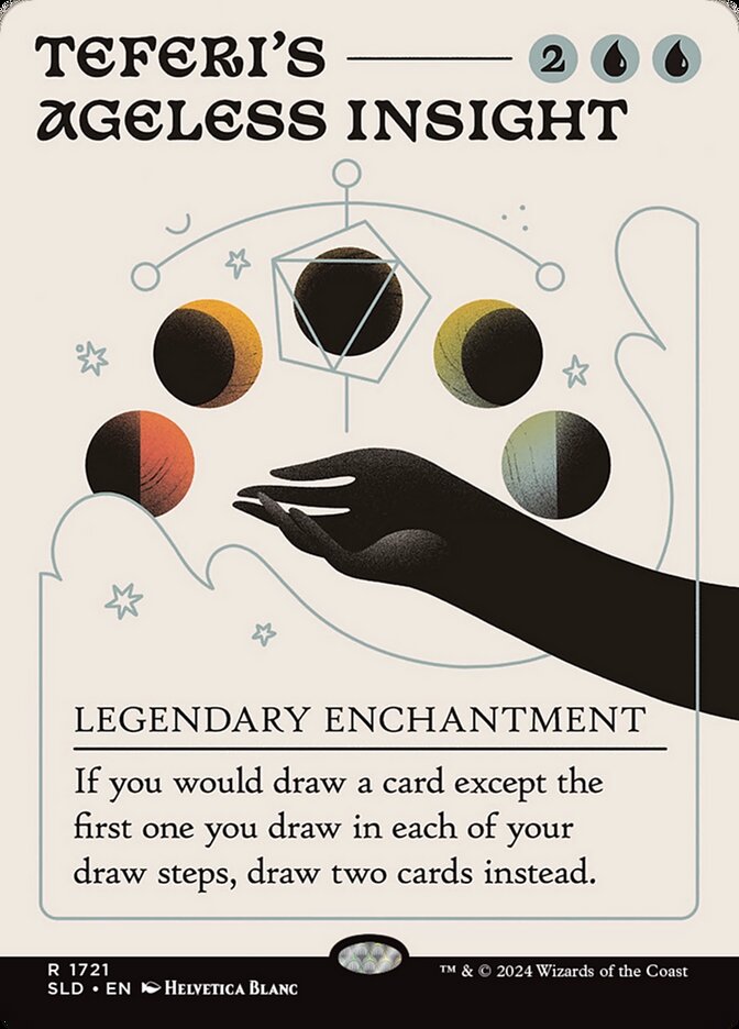 Percepção Atemporal de Teferi / Teferi's Ageless Insight - Magic: The Gathering - MoxLand