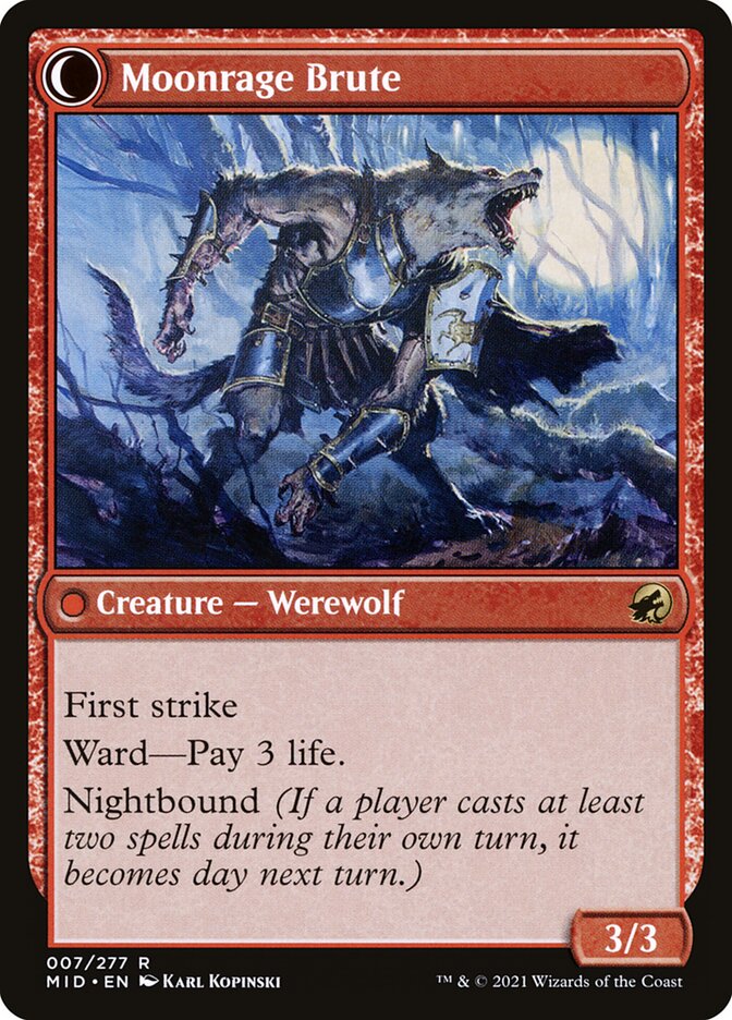 Cátaro Brutal / Brutal Cathar - Magic: The Gathering - MoxLand
