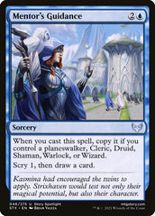Orientação da Mentora / Mentor's Guidance - Magic: The Gathering - MoxLand