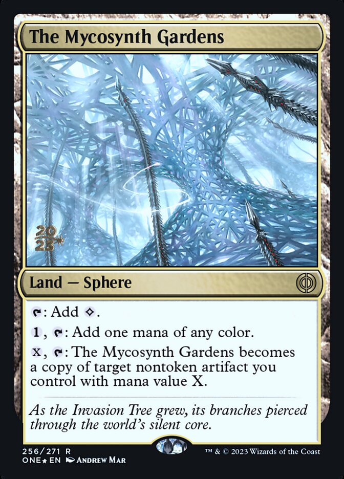 Os Jardins Micossintéticos / The Mycosynth Gardens - Magic: The Gathering - MoxLand