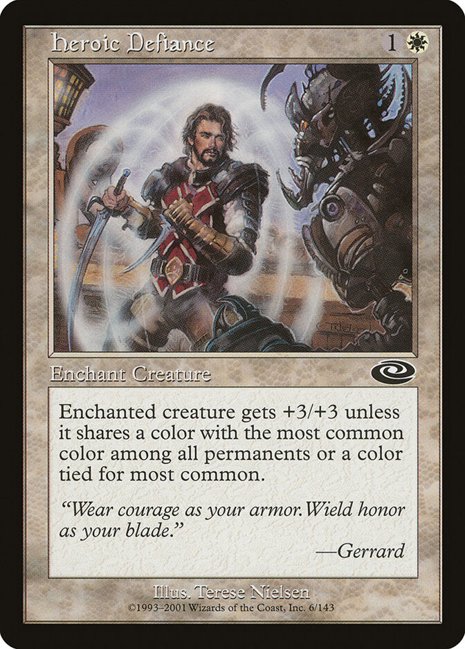 Desafio Heróico / Heroic Defiance - Magic: The Gathering - MoxLand