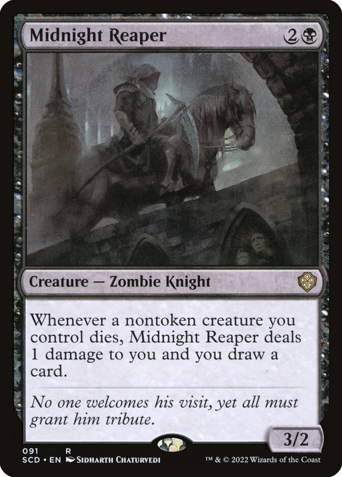 Ceifador da Meia-noite / Midnight Reaper - Magic: The Gathering - MoxLand