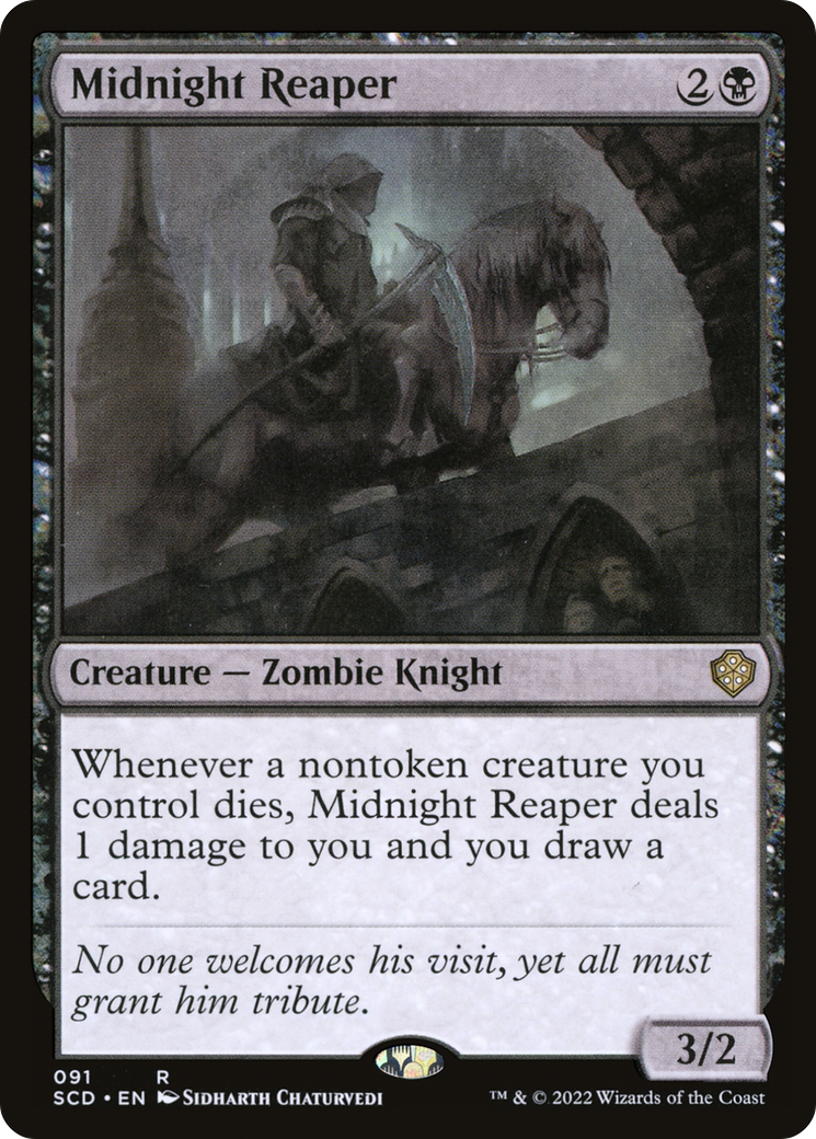 Ceifador da Meia-noite / Midnight Reaper - Magic: The Gathering - MoxLand