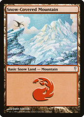 Montanha da Neve / Snow-Covered Mountain - Magic: The Gathering - MoxLand