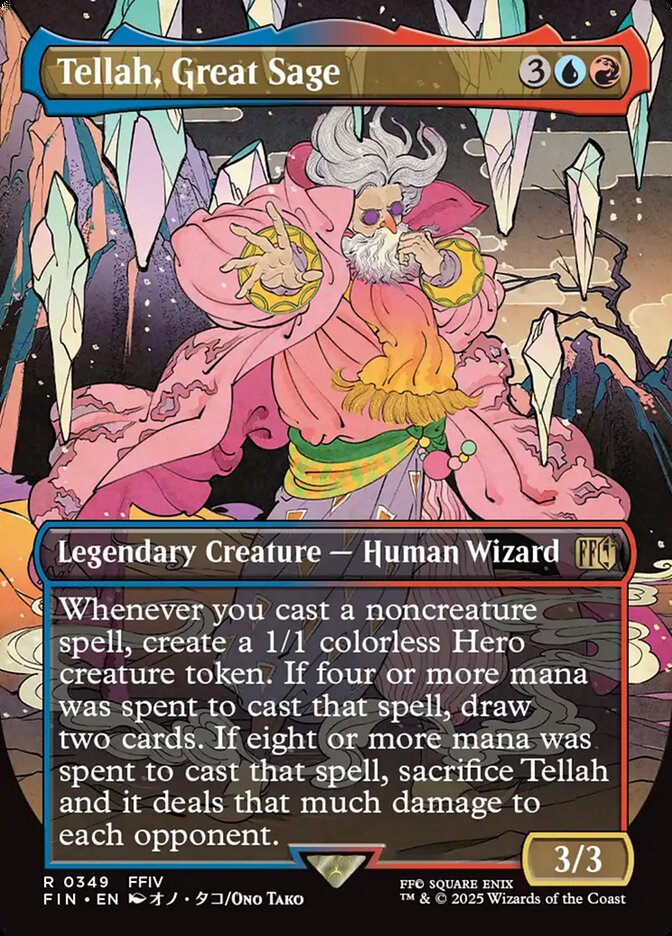 Tella, Grande Sábio / Tellah, Great Sage - Magic: The Gathering - MoxLand