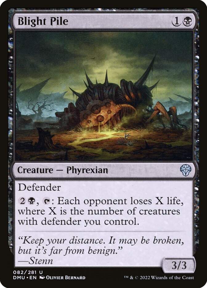 Pilha de Praga / Blight Pile - Magic: The Gathering - MoxLand