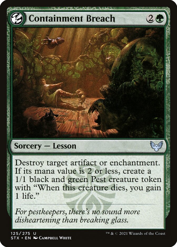 Quebra de Contenção / Containment Breach - Magic: The Gathering - MoxLand