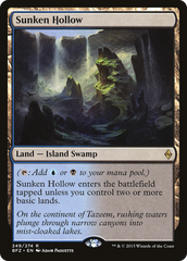 Vale Afundado / Sunken Hollow - Magic: The Gathering - MoxLand