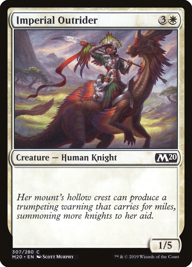 Vanguardeira Imperial / Imperial Outrider - Magic: The Gathering - MoxLand